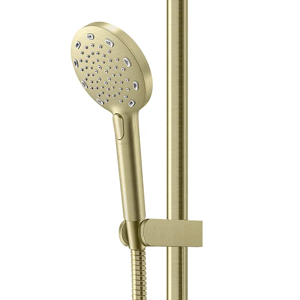 AQUAS Sh AQUAS Turbo 110 Thermostatic Shower System - Brushed Brass 6 AQUAS Sh AQUAS Turbo 110 Thermostatic Shower System - Brushed Brass - Image 4