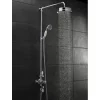 Hudson Reed Triple Exposed Thermostatic Shower Valve W/ Luxury Rigid Riser Kit -Shower Baths Discount a3089ea3606nwd2
