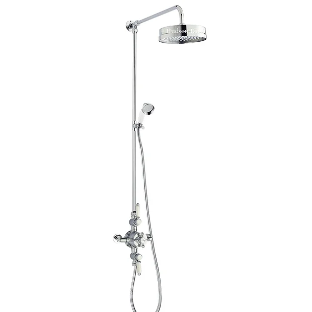 Hudson Reed Triple Exposed Thermostatic Shower Valve W/ Luxury Rigid Riser Kit 4 Hudson Reed Triple Exposed Thermostatic Shower Valve W/ Luxury Rigid Riser Kit - Image 2