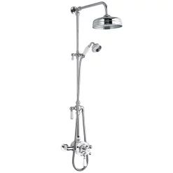 Hudson Reed Traditional Exposed Shower Valve, Riser Kit, Diverter & Shower Rose 8 Hudson Reed Traditional Exposed Shower Valve, Riser Kit, Diverter & Shower Rose -Shower Baths Discount a3091eam312nd1