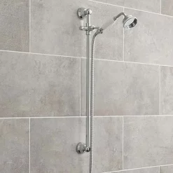 Hudson Reed Traditional Twin Concealed Thermostatic Shower Valve + Slide Rail Kit 7 Hudson Reed Traditional Twin Concealed Thermostatic Shower Valve + Slide Rail Kit -Shower Baths Discount a3099ca3211 d1