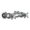Hudson Reed Traditional Thermostatic Shower Valve With Rigid Riser & Fixed Head -Shower Baths Discount a3117 d1 1