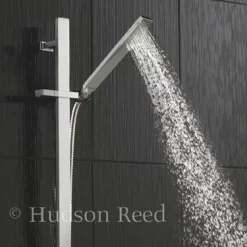 Hudson Reed Quadro Thermostatic Bar Valve With Sheer Slide Rail Kit - Chrome 7 Hudson Reed Quadro Thermostatic Bar Valve With Sheer Slide Rail Kit - Chrome -Shower Baths Discount a3167a3503d1