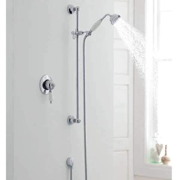 Nuie Nostalgic Manual Shower Valve + Slider Rail Kit 3 Nuie Nostalgic Manual Shower Valve + Slider Rail Kit