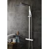 Hudson Reed Luxury Square Thermostatic Bar Valve & Shower Kit -Shower Baths Discount a3531 l