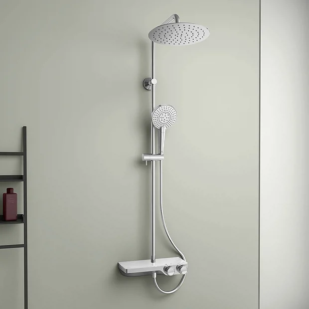 Ideal Standard Ceratherm S200 Exposed Thermostatic Shelf Shower System 4 Ideal Standard Ceratherm S200 Exposed Thermostatic Shelf Shower System - Image 2