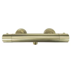 Arezzo Brushed Brass Round Bar Shower Valve Incl. Slide Rail Kit With Pencil Handset 11 Arezzo Brushed Brass Round Bar Shower Valve Incl. Slide Rail Kit With Pencil Handset -Shower Baths Discount azbvp80bb d2