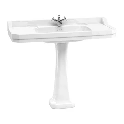 Urlington Bathroom Burlington Edwardian 120cm Basin With Classic Pedestal