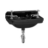 Urlington Bathroom Burlington Jet Black Edwardian 2TH Wall Mounted Cloakroom Basin -Shower Baths Discount b82thjet l