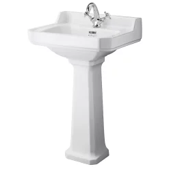 Bayswater Fitzroy Traditional 1TH Basin & Full Pedestal