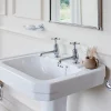 Urlington Bathroom Burlington Victorian Medium Basin And Pedestal -Shower Baths Discount burb2p1 d1