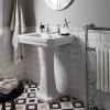 Urlington Bathroom Burlington Victorian Large Basin And Regal Pedestal - Various Tap Hole Options 1 Urlington Bathroom Burlington Victorian Large Basin And Regal Pedestal - Various Tap Hole Options -Shower Baths Discount burb3p9 d1