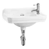 Urlington Bathroom Burlington Edwardian 1TH Wall Mounted Cloakroom Basin 1 Urlington Bathroom Burlington Edwardian 1TH Wall Mounted Cloakroom Basin -Shower Baths Discount burlingtonedwardian51cm1thwallmountedcloakroombasinb8rl