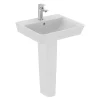 Ideal Standard Connect Air Cube 1TH Basin + Pedestal -Shower Baths Discount cac501thf l