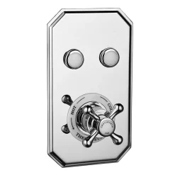 Chatsworth 1928 Traditional Push-Button Shower Pack With Slide Rail Kit + Ceiling Mounted Head 10 Chatsworth 1928 Traditional Push-Button Shower Pack With Slide Rail Kit + Ceiling Mounted Head -Shower Baths Discount chtpbpk3 d2