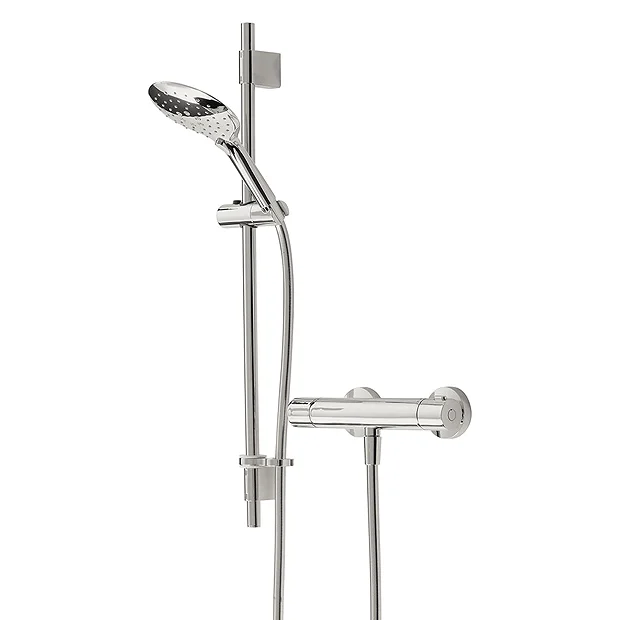 Bristan Claret Thermostatic Exposed Bar Shower With Adjustable Riser Kit And Fast Fit Connections 3 Bristan Claret Thermostatic Exposed Bar Shower With Adjustable Riser Kit And Fast Fit Connections