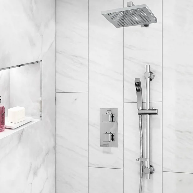 Bristan Cobalt Recessed Dual Control Shower Pack 4 Bristan Cobalt Recessed Dual Control Shower Pack - Image 2