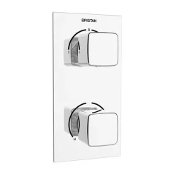Bristan Cobalt Recessed Dual Control Shower Pack 10 Bristan Cobalt Recessed Dual Control Shower Pack -Shower Baths Discount cobaltshwrpk d1