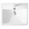 Hudson Reed Arlo 550mm 1TH Basin + Semi Pedestal -Shower Baths Discount cpc026 detail1