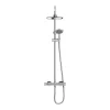 Cruze Bathroom Cruze Modern Thermostatic Shower - Chrome 1 Cruze Bathroom Cruze Modern Thermostatic Shower - Chrome -Shower Baths Discount cru002 d4