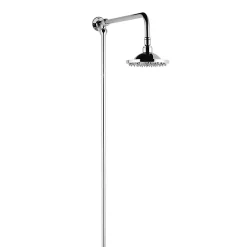 Victorian Plumbing Orion Modern Twin Exposed Thermostatic Shower Valve + Rigid Riser