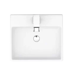 Victorian Plumbing Cubetto Wall Hung Basin With Tap Package - 1 Tap Hole 11 Victorian Plumbing Cubetto Wall Hung Basin With Tap Package - 1 Tap Hole -Shower Baths Discount cubwhpk n d3