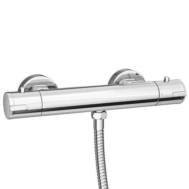 Cruze Bathroom Cruze Chrome Round Bar Shower Valve Inc. Slide Rail Kit With Pencil Handset 5 Cruze Bathroom Cruze Chrome Round Bar Shower Valve Inc. Slide Rail Kit With Pencil Handset - Image 3