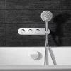 Crosswater - Dial Central 2 Control Bath Valve With 3 Mode Handset And Bath Filler Waste -Shower Baths Discount dialcent13 d1
