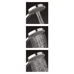 Crosswater - Dial Kai Lever 1 Control Shower Valve With 3 Mode Shower Kit