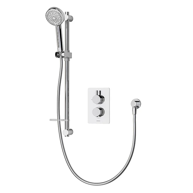 Aqualisa Dream Round Thermostatic Mixer Shower With Adjustable Head 4 Aqualisa Dream Round Thermostatic Mixer Shower With Adjustable Head - Image 2