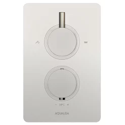 Aqualisa Dream Round Thermostatic Mixer Shower With Adjustable Head And Bath Fill