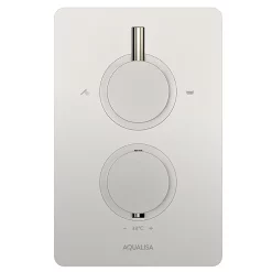 Aqualisa Dream Round Thermostatic Mixer Shower With Hand Shower And Wall Fixed Head