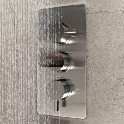 Aqualisa Dream Round Thermostatic Mixer Shower With Adjustable Head, Wall Fixed Head And Bath Fill -Shower Baths Discount drmdcv3.adfwbtx.rnd d4