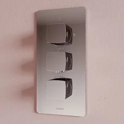 Aqualisa Dream Square Thermostatic Mixer Shower With Adjustable Head, Wall Fixed Head And Bath Fill -Shower Baths Discount drmdcv3.adfwbtx.sqr d4