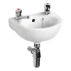Armitage Shanks Sandringham 21 35cm 2TH Handrinse Basin -Shower Baths Discount e893001 l