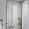 Urlington Bathroom Burlington Eden Thermostatic Single Outlet Exposed Shower Bar Valve & Rigid Riser With Fixed Head 1 Urlington Bathroom Burlington Eden Thermostatic Single Outlet Exposed Shower Bar Valve & Rigid Riser With Fixed Head -Shower Baths Discount eden1 d4