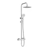 Victorian Plumbing Apollo Modern Thermostatic Shower - Chrome -Shower Baths Discount egck02 large