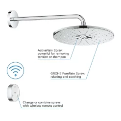 Grohe Grohtherm SmartConnect Round Shower Set -Shower Baths Discount gbtrous d5