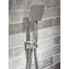 Triton HOME Digital Mixer Shower Pumped All-in-One With Square Fixed Head & Outlet Elbow Handset Holder (Low Pressure Gravity) -Shower Baths Discount homdmchhsqm d2