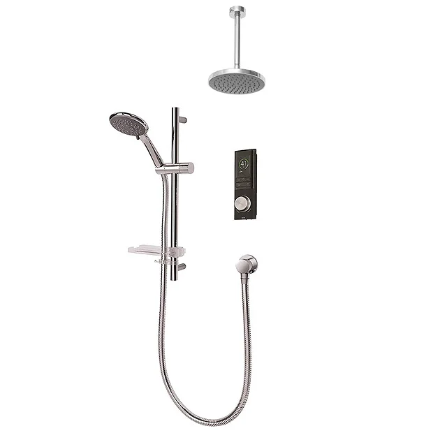 Triton HOME Digital Shower Mixer All-in-One With Round Fixed Head & Slider Rail Kit (High Pressure) 4 Triton HOME Digital Shower Mixer All-in-One With Round Fixed Head & Slider Rail Kit (High Pressure) - Image 2