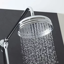 Hudson Reed Traditional Exposed Shower Valve, Riser Kit, Diverter & Shower Rose 9 Hudson Reed Traditional Exposed Shower Valve, Riser Kit, Diverter & Shower Rose -Shower Baths Discount hudsonreedtraditionalexposedshowervalveriserkitdivertershowerrosed1