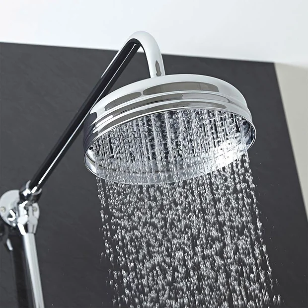 Hudson Reed Traditional Exposed Shower Valve, Riser Kit, Diverter & Shower Rose 6 Hudson Reed Traditional Exposed Shower Valve, Riser Kit, Diverter & Shower Rose - Image 4