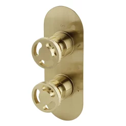 Arezzo Brushed Brass Industrial Style Shower System With Concealed Valve, Handset + Ceiling Mounted Head 9 Arezzo Brushed Brass Industrial Style Shower System With Concealed Valve, Handset + Ceiling Mounted Head -Shower Baths Discount is5bbpkd1