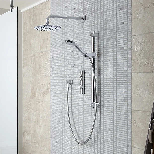 Aqualisa ISystem Smart Shower Concealed With Adjustable And Wall Fixed Heads 4 Aqualisa ISystem Smart Shower Concealed With Adjustable And Wall Fixed Heads - Image 2