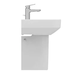 Ideal Standard I.Life S Compact 1TH Washbasin + Semi Pedestal -Shower Baths Discount isil60sp d2