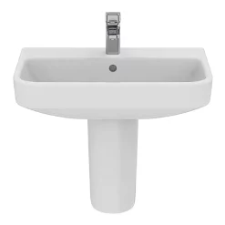 Ideal Standard I.Life S Compact 1TH Washbasin + Semi Pedestal