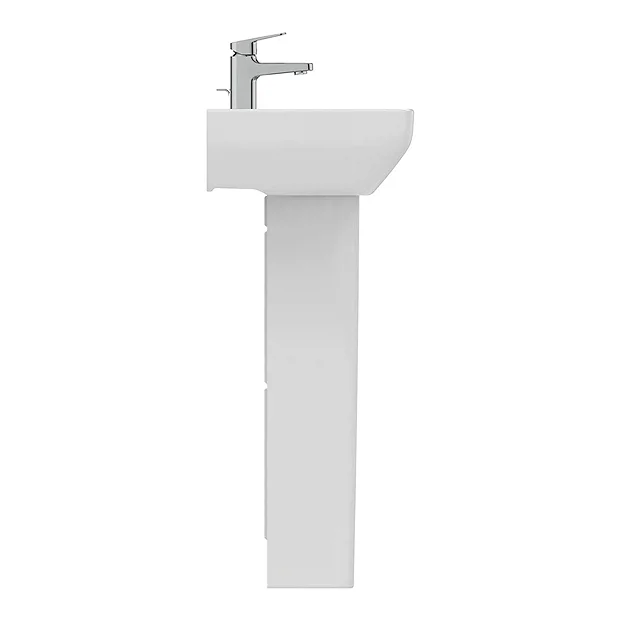 Ideal Standard I.Life A 400mm 1TH Handrinse Basin + Full Pedestal 6 Ideal Standard I.Life A 400mm 1TH Handrinse Basin + Full Pedestal - Image 4
