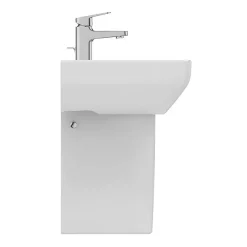Ideal Standard I.Life A 400mm 1TH Handrinse Basin + Semi Pedestal -Shower Baths Discount isila40sp d2