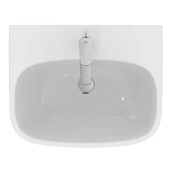 Ideal Standard I.Life A 1TH Washbasin + Full Pedestal -Shower Baths Discount isila55fp d1