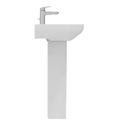 Ideal Standard I.Life A 1TH Washbasin + Full Pedestal -Shower Baths Discount isila55fp d2